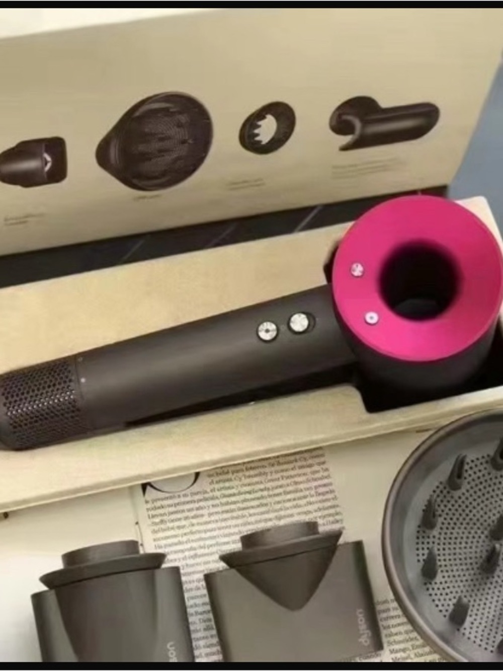 Dyson hair dryer